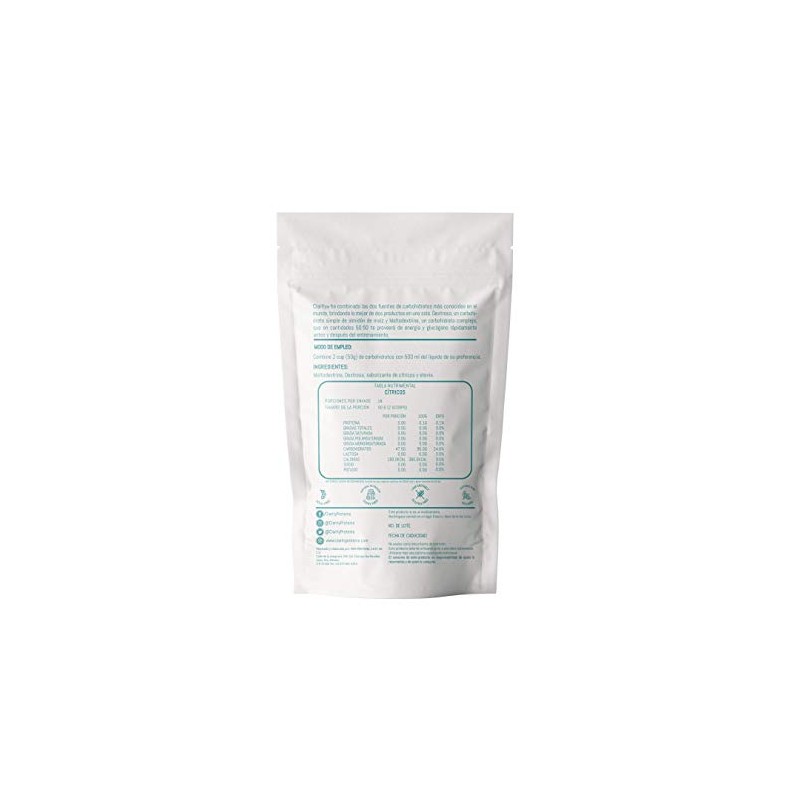 Dextrosa & Maltodextrina de Alta calidad, Sabor cítricos 2 LB,