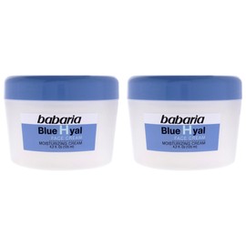 Babaria Blue Hyal Face Cream for Unisex - 4.2 oz Cream - Pack of 2