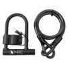 Bike U Lock Waterproof Rustproof Bike Heavy Duty High Security