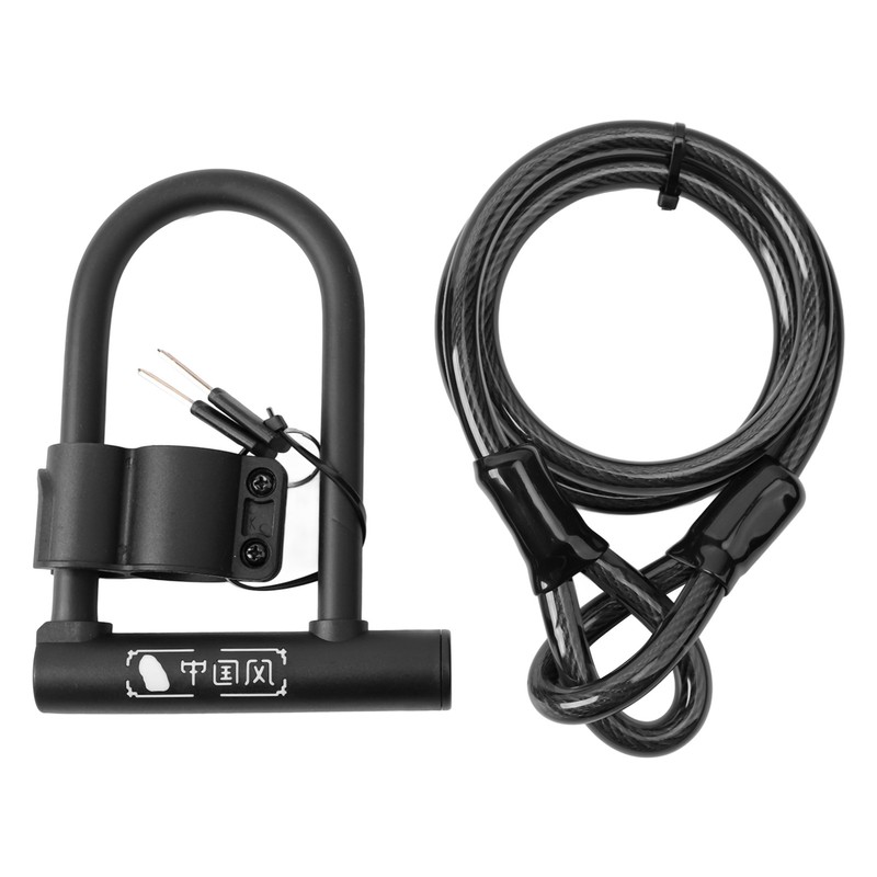 Bike U Lock Waterproof Rustproof Bike Heavy Duty High Security