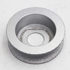 SHDIATOOL 3 Inch Profile Hand Diamond Wheel Height 20mm Half-Round