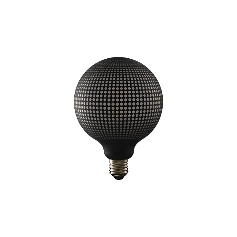 TCP Decorative LED 100L G125 4W Blk Dot E27/ES Non