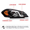 G-PLUS LED DRL headlights W/O Bulbs, Compatible with 2006-2007 Chevy