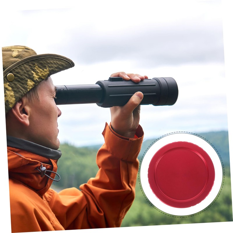 CAXUSD Metal Threaded Dust Cap for Telescope Eyepiece Cover Easy