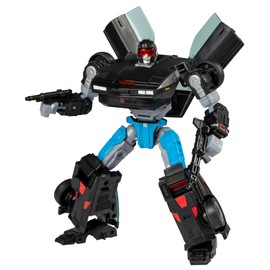 Transformers Collaborative Knight Rider x Toy, Autobot Agent Knight 6.5-inch Action Figure, 8+