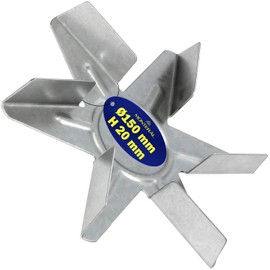 Wheel for fan of the motor in the oven with dimensions diameter 150 mm, height 20 mm for Electrolux for Gorenje for Beko - warranty 10 years MONTERAL