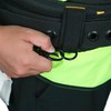 KUNN Work Glove Clips, Fireflighter Glove Strap with 360°Swivel Hook,Reflective