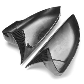 VEHICULOS Direct Replacement Carbon Fiber Mirror Cover Caps For VW Golf GTI MK7 2015-2021