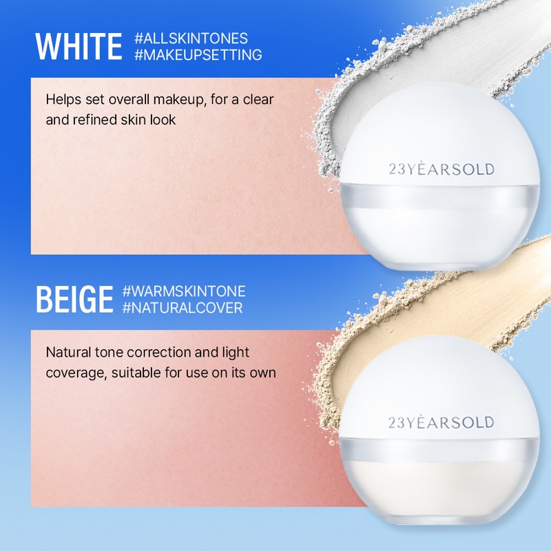 23YEARSOLD [23YEARSOLD]Derma Thin Zero Sebum Rice Powder (4 Colors)