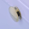 Orhemus Solid Brass Sink Overflow Cap Round Hole Cover for