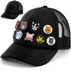Cutecrop Trucker Hats DIY Foam Front Cap Polyester Blank Mesh