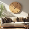 sourcing map 5 Set Wooden Clock Hands Only,Walnut Wood Clock