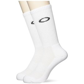 Oakley TRAINING SOCKS 2P SOCK REGULAR, white