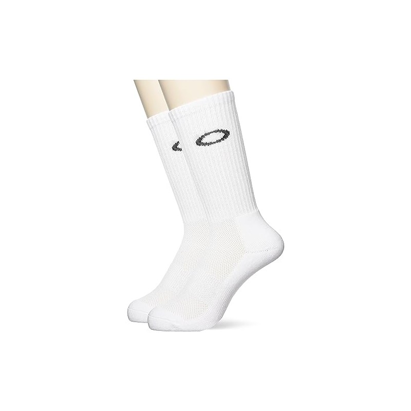 Oakley TRAINING SOCKS 2P SOCK REGULAR, white