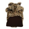 Pet Leopard Print Cloak Cute Retro Stylish Puppy Plush Jacket
