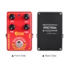 D-9 Distortion Guitar Effect Pedal with Presence Distortion Volume Tone