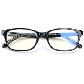 [JSSEVN] Blue Light Cut Glasses, PC Glasses, Blue Light 95% Cut Glasses, Cut Glasses, Blue Light Cut, gloss black