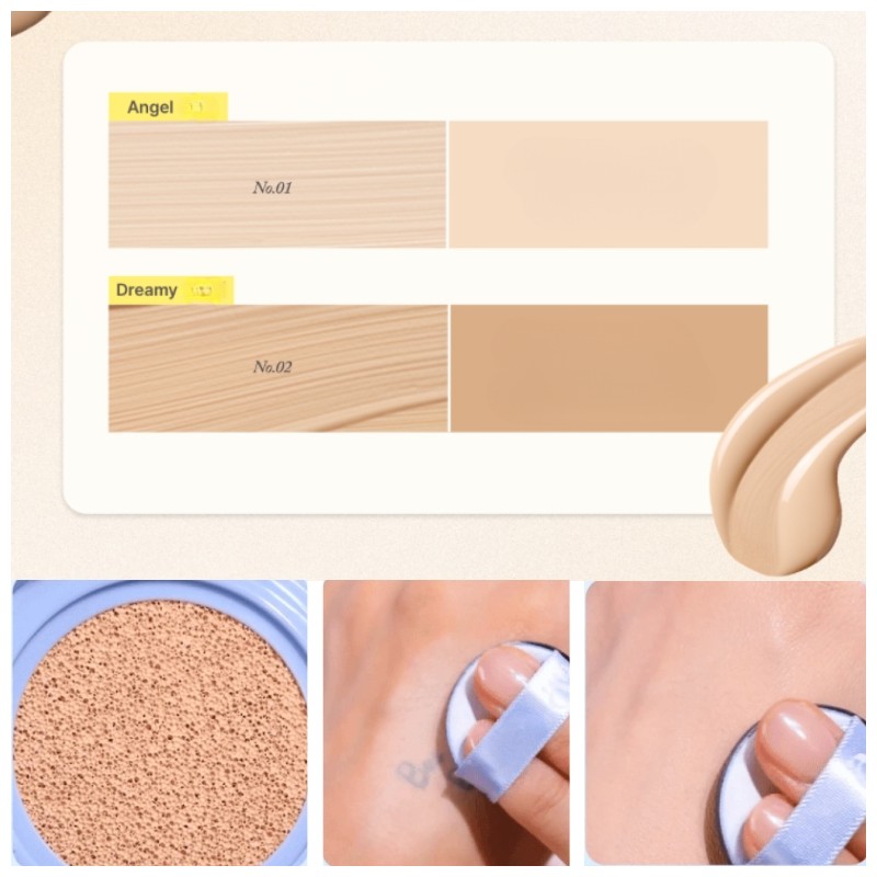 A By UNLEASHIA Bae Bae Blue Cushion SPF50+ PA+++ 6g,