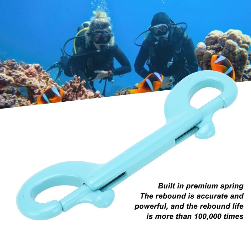 Double Ended Hook 316 Stainless Steel 90MM Quick Release Double