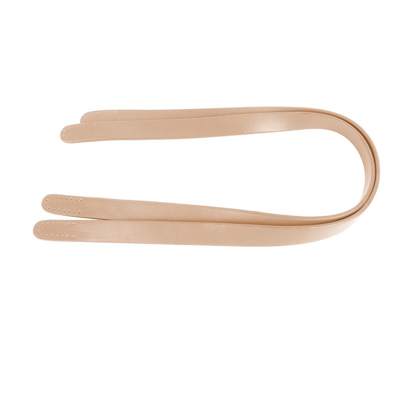 2Pcs Leather Bag Handles 25.6in Long 0.7in Wide Synthetic Leather