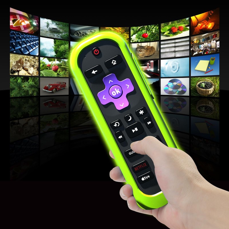 4Pack Roku Voice Remote Pro (2nd Edition), Case Compatible with