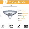 MISDOOD R111/GU10/FL 75W Halogen Flood Light Bulb,R111/GU10/FL Reflector Halogen Bulbs-
