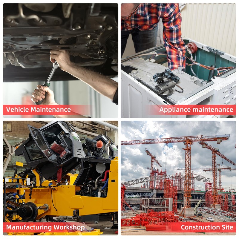 CCLIFE Hexagonal Socket 12 mm, 1/2 Inch Hex Bit Socket,