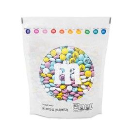 M&MS WORLD M&M'S New Baby Milk Chocolate Candy - 2lbs of Bulk Candy Perfect for Gender Reveal, New Baby Announcement, DIY Baby Showers and Sweet Baby Gifts