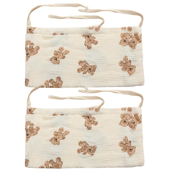 Baby Bed Organiser Hanging, Baby Bed Storage Bag, Adjustable Organiser,