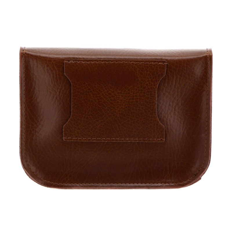 Vanzetti Women's Belt Bag Small Leather Bag, Cognac, Shoulder bag