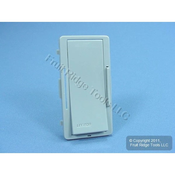 Leviton Gray Vizia Dimmer Fan Speed Control Remote Color Change
