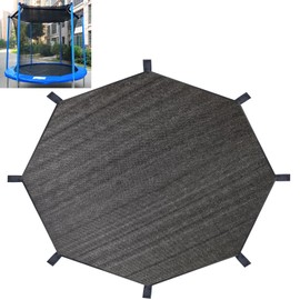 XATAMIO - Funda de trampolín para exteriores, 8 pies, 10 pies, 12 pies, 15 pies, 15 pies, 15 pies, 15 pies, protección solar, funda para trampolín de sol, fácil de instalar, para patio trasero (12
