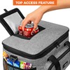 OPUX Soft Cooler Bag, Insulated Collapsible Lunch Cooler Tote for