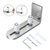CCJH Barn Door Floor Guide Stainless Steel Adjustable Sliding Door