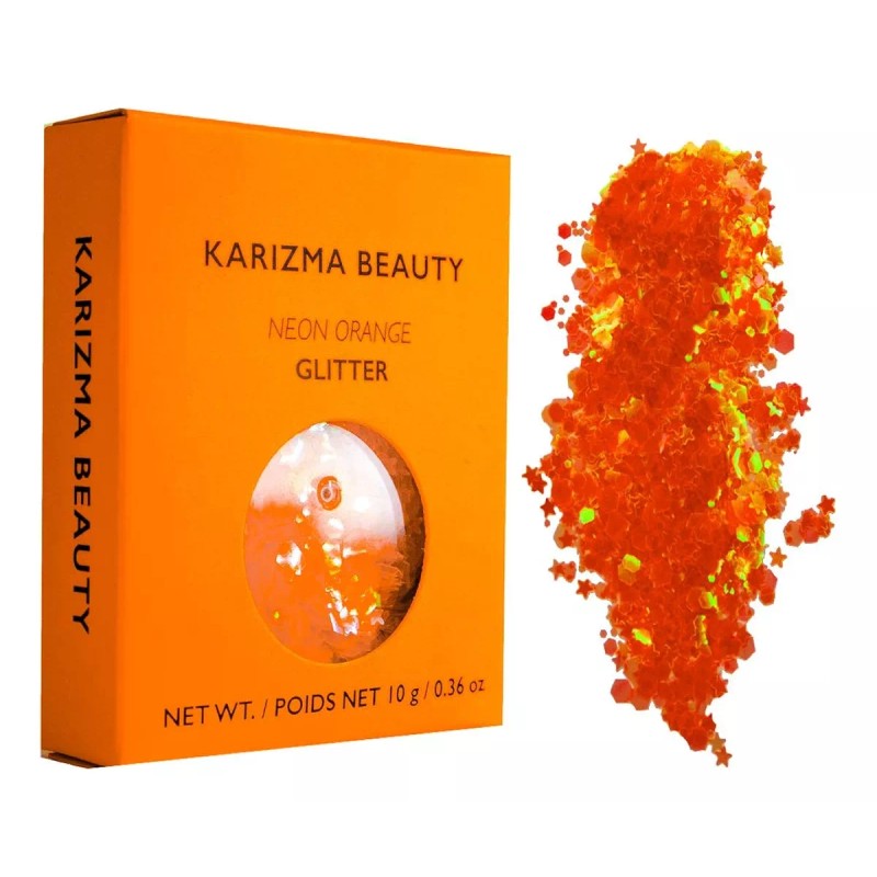 Karizma Set 4 Purpurinas Glitter Para Cara Y Corporal Neon