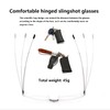Viseng anti-blue light folding reading glasses for men and women