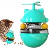 GEPAS Cat Toy, Tumbler Treat Dispenser, Interactive Toys for Cats,
