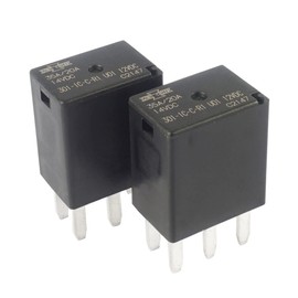 (Pack of 2) 301-1C-C-R1 U01 12VDC Automotive Relay 5 Pins SPDT