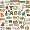 Weekgrat 45pcs Bulletin Board Set Motivational Posters Classroom Mirror Growth
