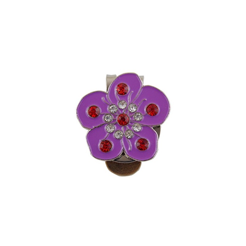 Mercia Golf Magnetic Hat Clip And Hand Inlaid Crystal Golf
