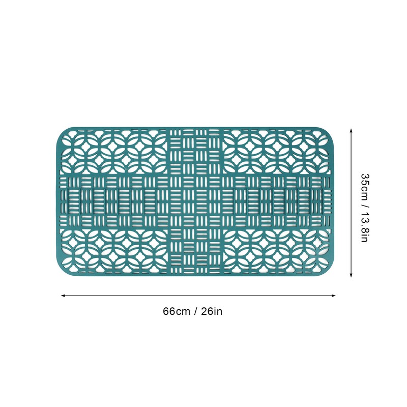 Sink Mats Silicone Anti Slip Heat Resistant 66x35cm Large Size