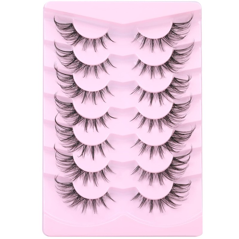 Manga Lashes Fox Eye False Eyelashes Natural Look Faux Mink