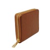 Mauro Pelletteria Genuine Leather Wallet for Women, Minimalist, 100% Made