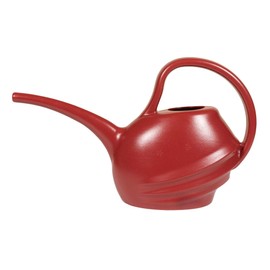 Bloem Plastic Watering Can Small Lightweight Cute Indoor Outdoor Garden Long Spout (Red), 1.5 Liter
