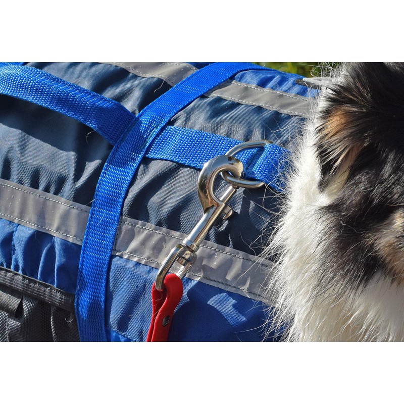 BLUESTORM Advanced Dog Vest with Reflective Stripes/Adjustable Neck Strap |