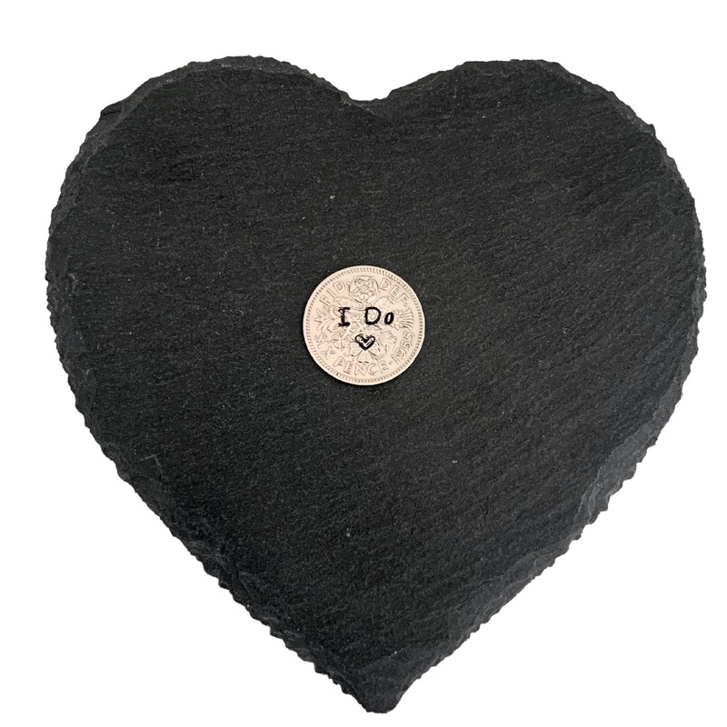 I Do Wedding Sixpence | Wedding Day Keepsake for Bride