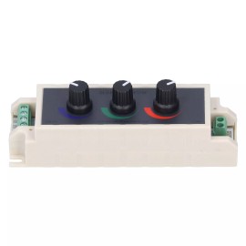 LED three way dimmer RGB light strip dimming knob dimming controller DC12-24V