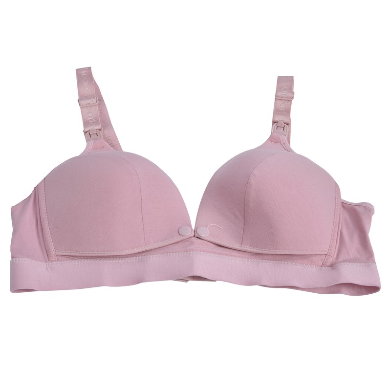 Women Nursing Bra Soft Front Closure Design Breastfeeding Maternity Wireless