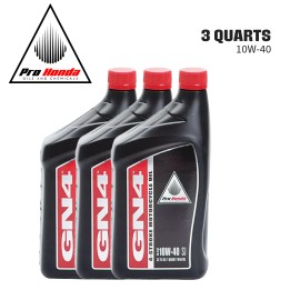 Honda GN4 PRO Honda Oil 10w-40 SJ 4 stroke MOTORCYCLE OIL (3 QUARTS)