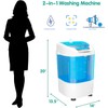 MEDIMALL Portable Washing Machine, Mini Washer and Dryer Combo w/